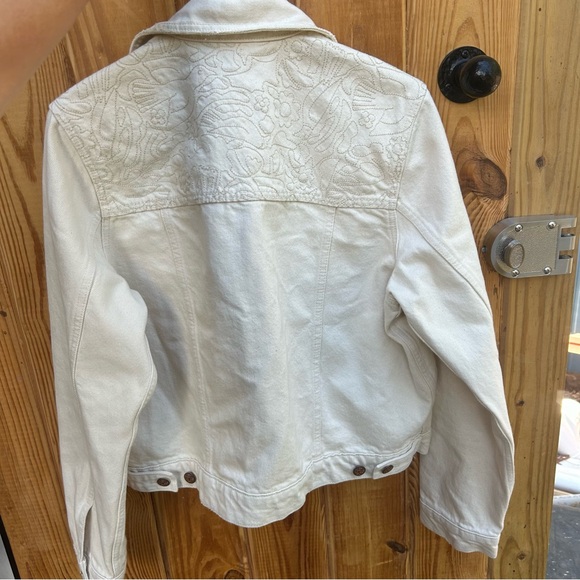 Marine layer white Jean jacket - Picture 2 of 3